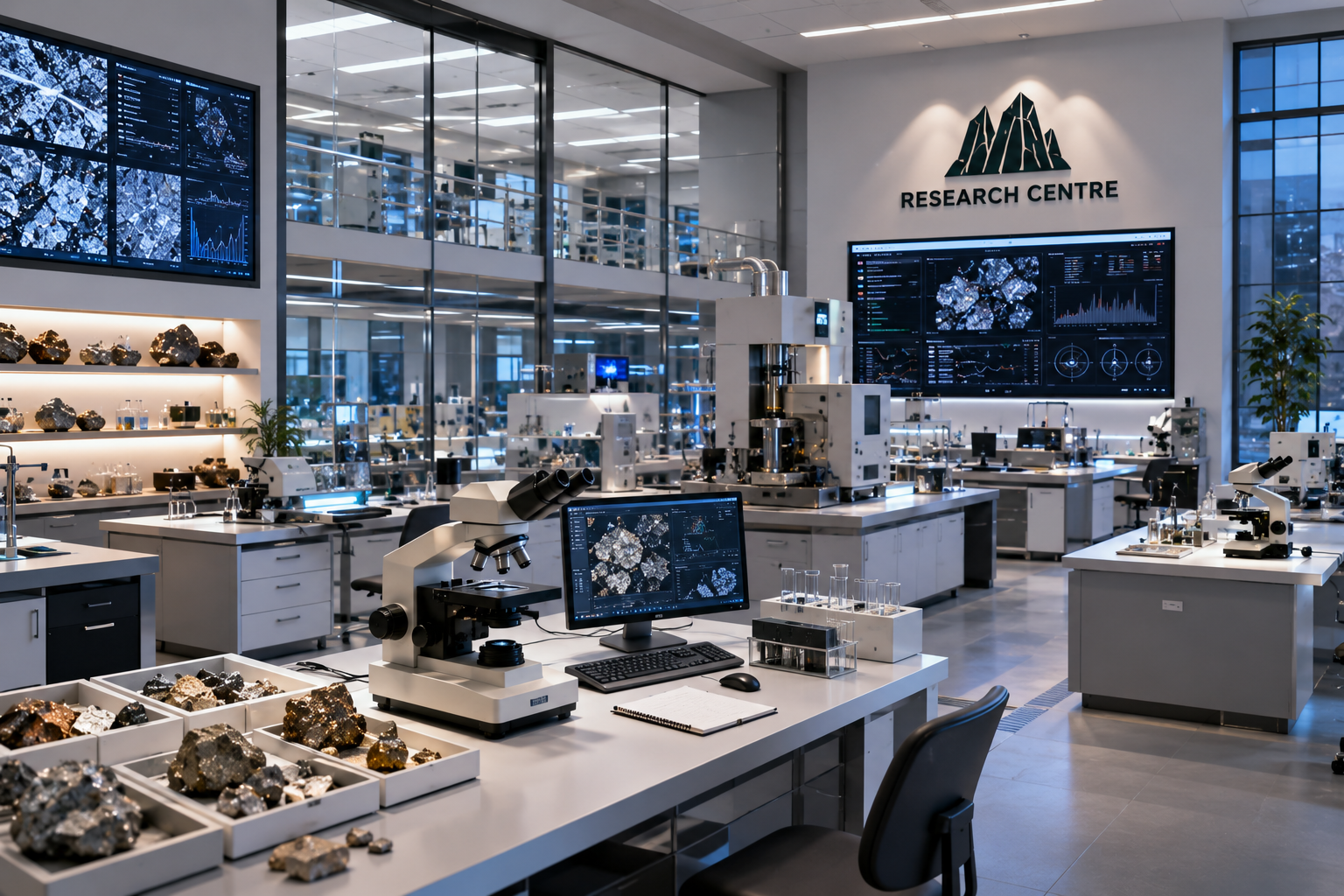 TSI Research Centre for Minerals, Metals & Mining Development — overview infographic