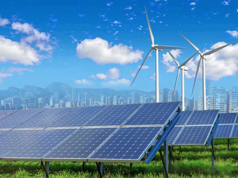 TSI Renewable Energy & Power Solutions — overview infographic